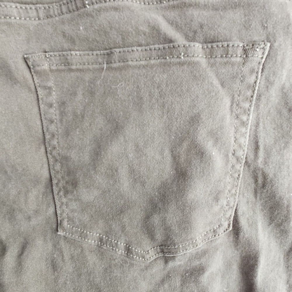 Blind Trust Jeans Men's 42x32 Green Stretch Denim Distressed Streetwear Lined - Picture 16 of 16